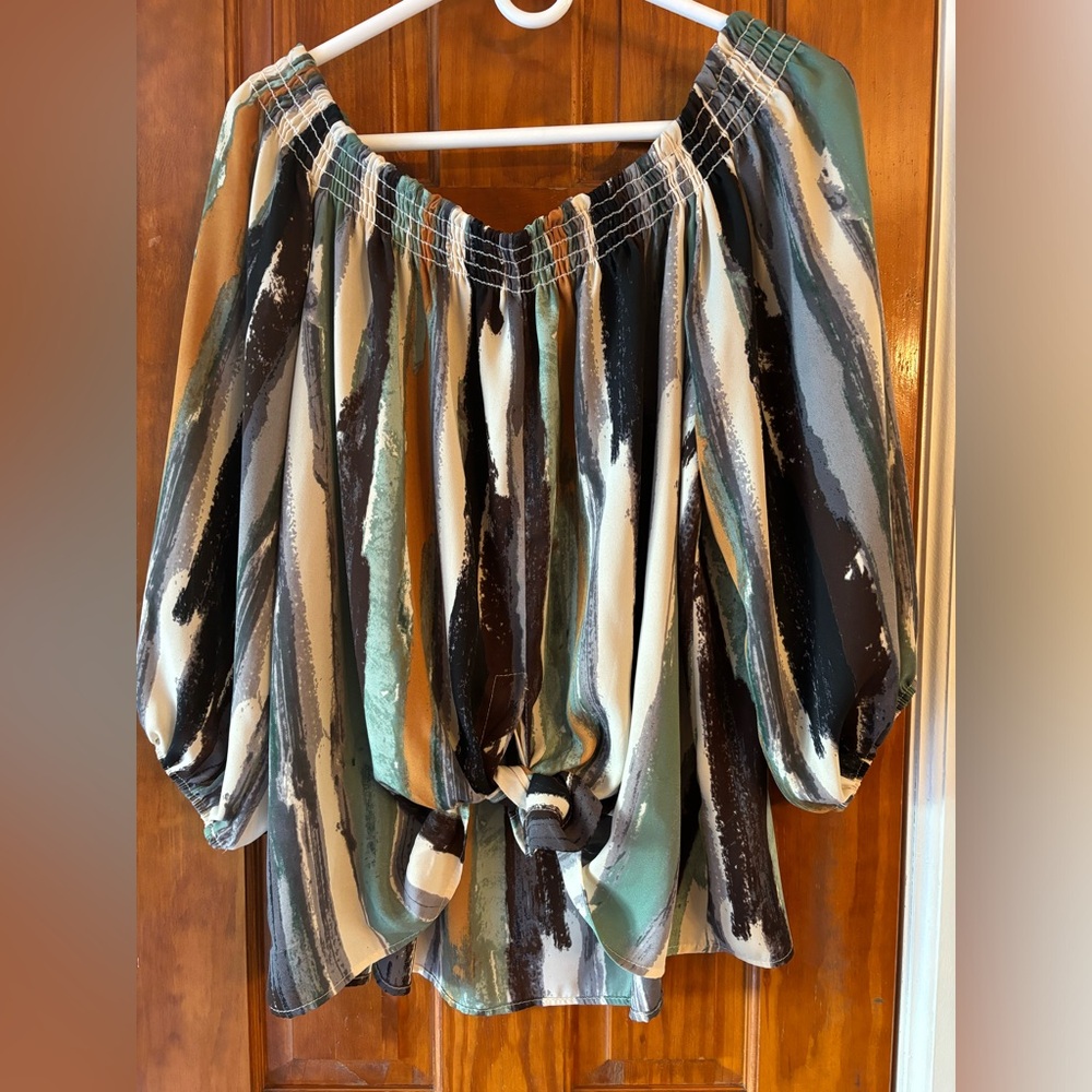 Women’s Lubella off the shoulder blouse